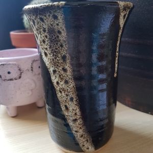Vintage pottery small vase